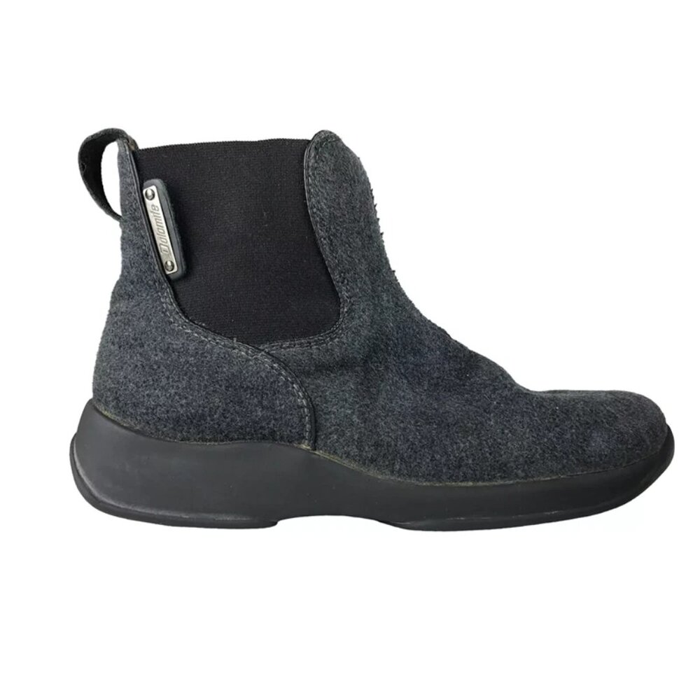 Dolomite Womens Gray‎ Round Toe Pull On Ankle Winter Chelsea Boots Size US 8